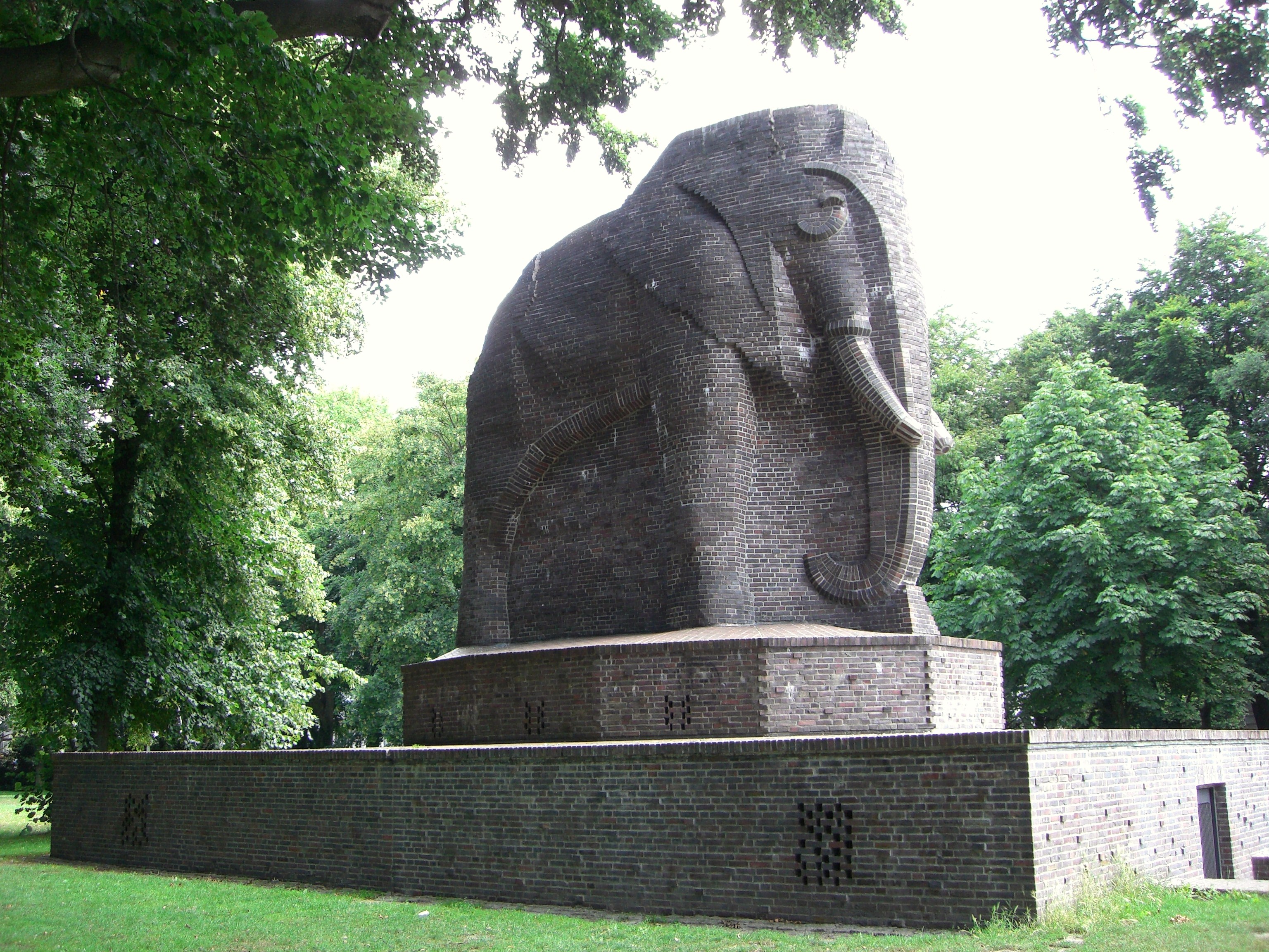 Ansicht des Kolonialdenkmals in Bremen