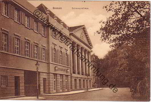Das Bild zeigt das Bremer Schauspielhaus