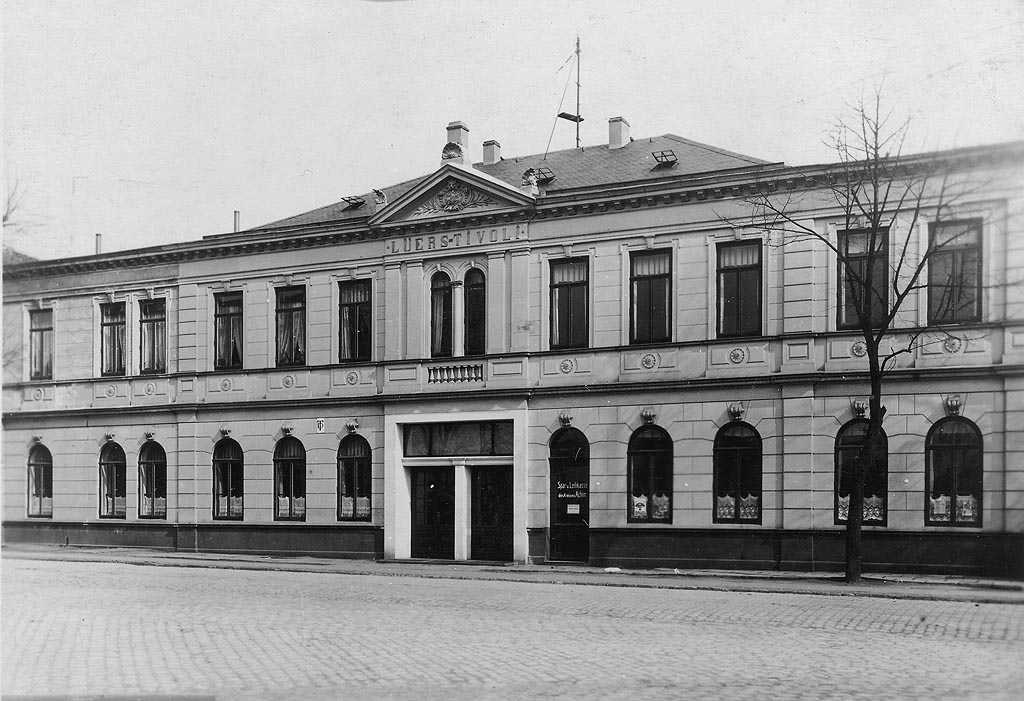 Das Bild zeigt das Aladin, wie es im Jahre 1930 aussah