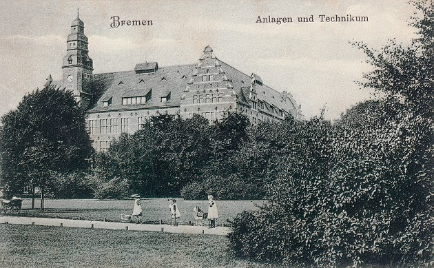 Das Bild zeigt das damalige Technikum