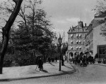 Das Bild zeigt eine Postkarte um 1910 des Richtwegs