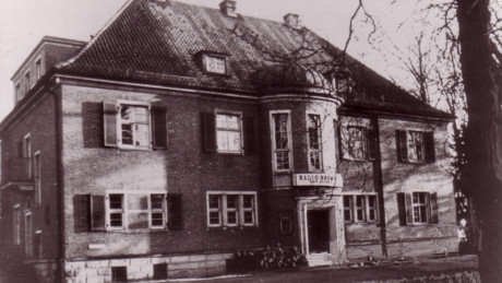 Dieses Bild zeigt die beschlagnahmte Villa in der Schwachhauser Heerstraße 363