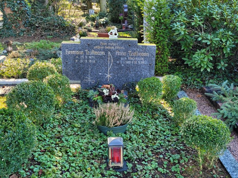 Waldfriedhof Vechta, Archiv Hans Hesse