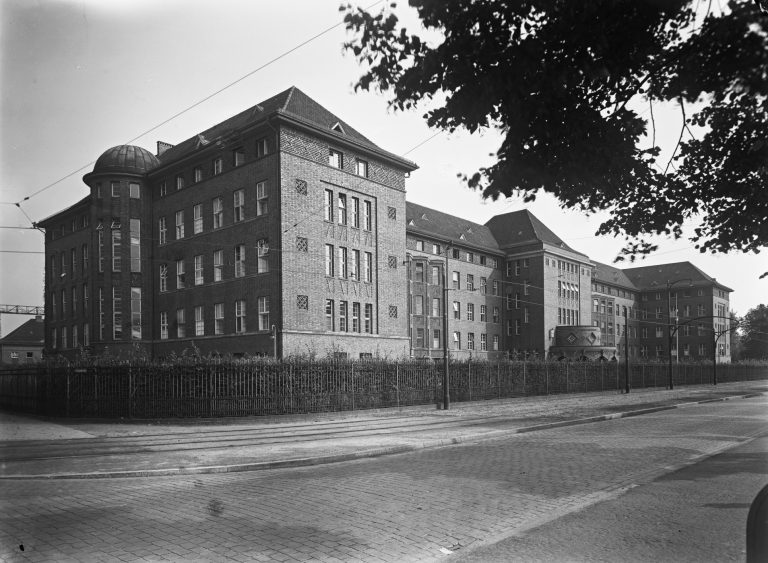 Städtische Krankenanstalt, 1938 (Foto Stickelmann)